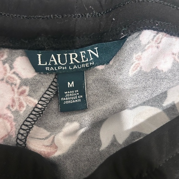 Lauren Ralph Lauren Wide Leg Floral Pants Medium - Picture 4 of 6